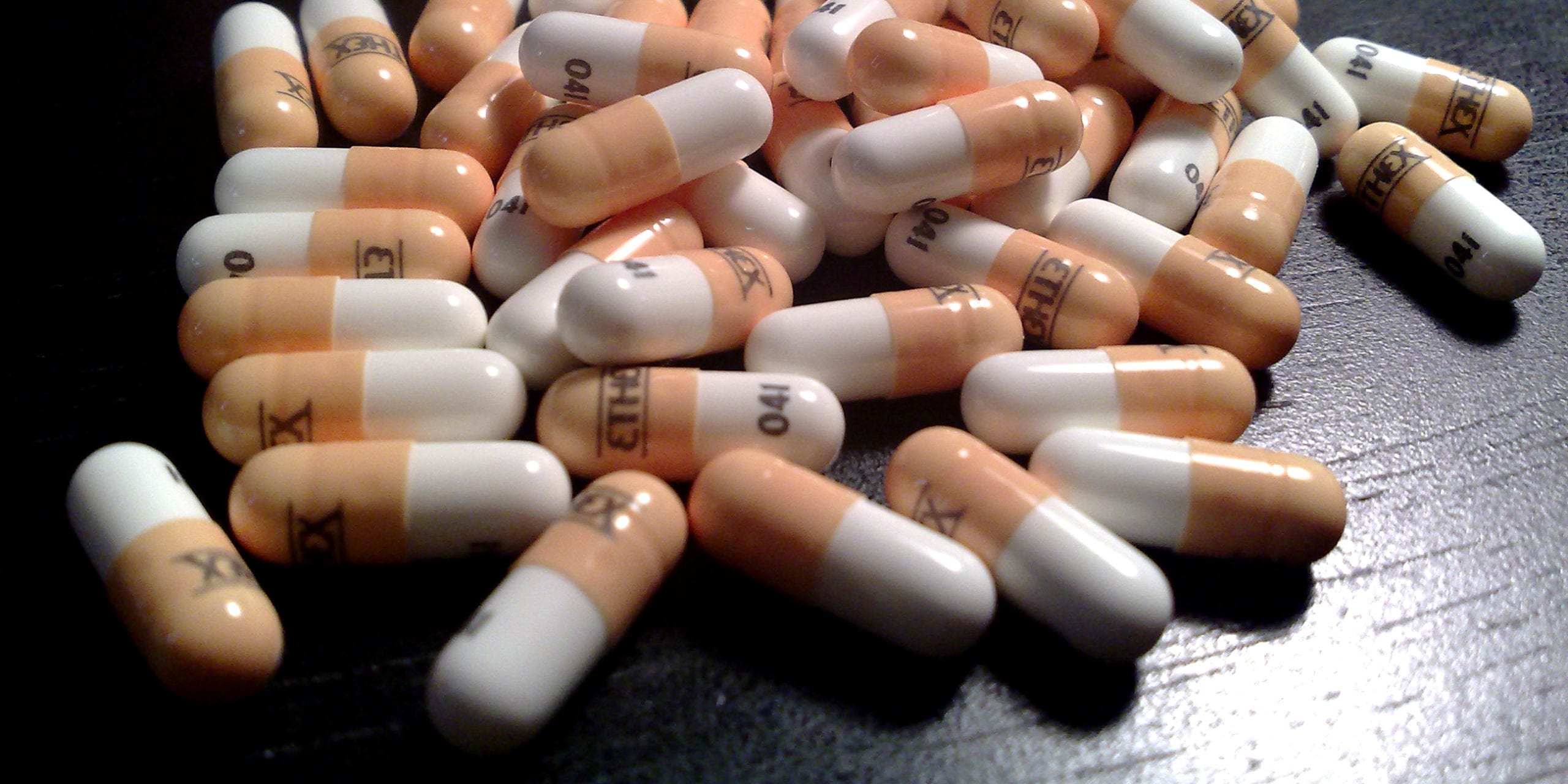 Oxycodone pills, an opioid painkiller. Photo by Flickr user Be.Futureproof.