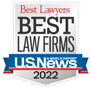 Rasmussen Dickey Moore named to US News & World Report's Best Law Firms for 2022.