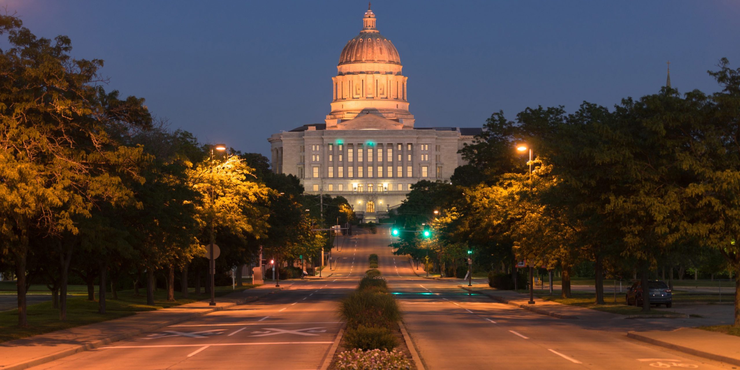 The Missouri Capitol in Jefferson City. The state legislature passed statutes reforming punitive damage awards in 2020.